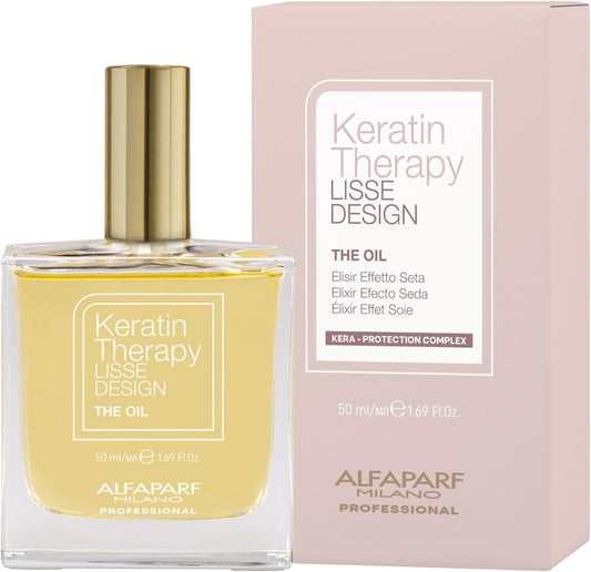 Alfaparf Milano Alfaparf Keratin Therapy Lisse Design The Oil 50ml Nourishing Oil For Shine And Softness