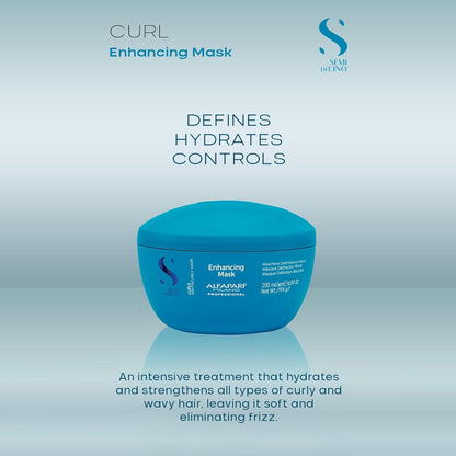Alfaparf Semi Di Lino Curls Enhancing Mask - 200ml