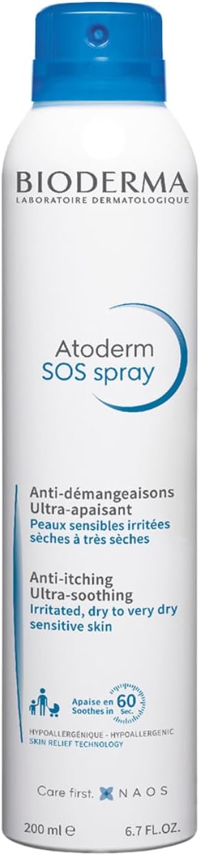 Bioderma Atoderm Sos Spray 200ml Itchy Soothing Spray