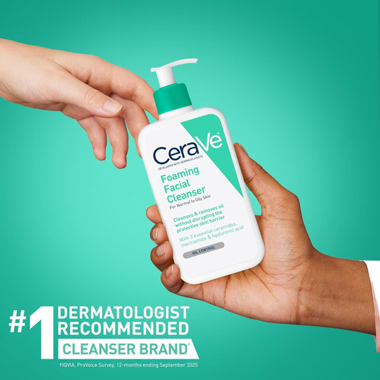 Cerave Foaming Cleanser For Normal To Oily Skin 473ml