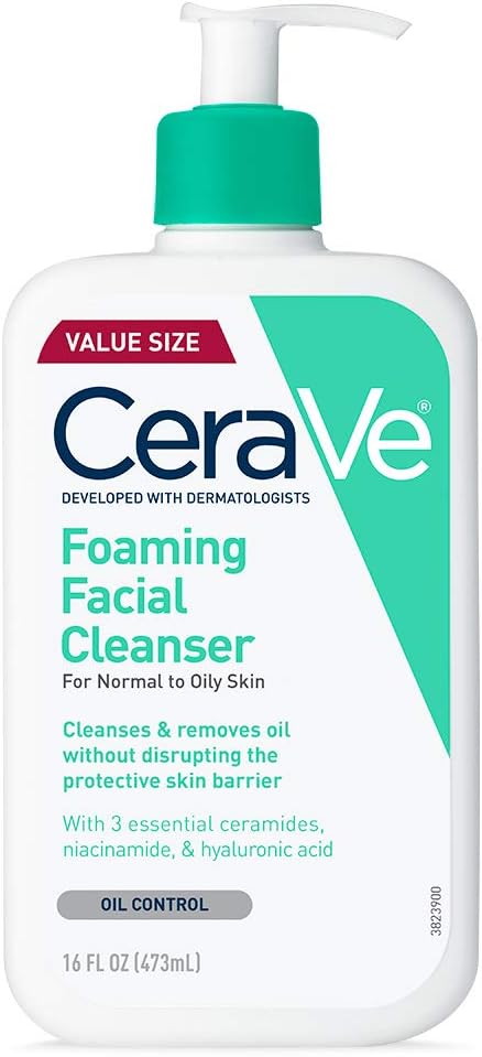 Cerave Foaming Cleanser For Normal To Oily Skin 473ml