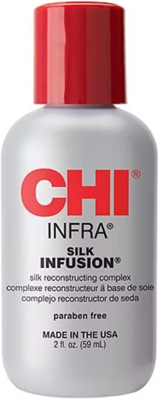 CHI Silk Infusion Leave-in Serum for Repair Strengthening Moisturizing Hair 59ml