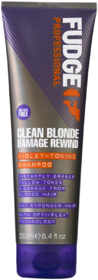 Fudge Clean Blonde Damage Rewind Violettoning Shampoo 250ml Unisex