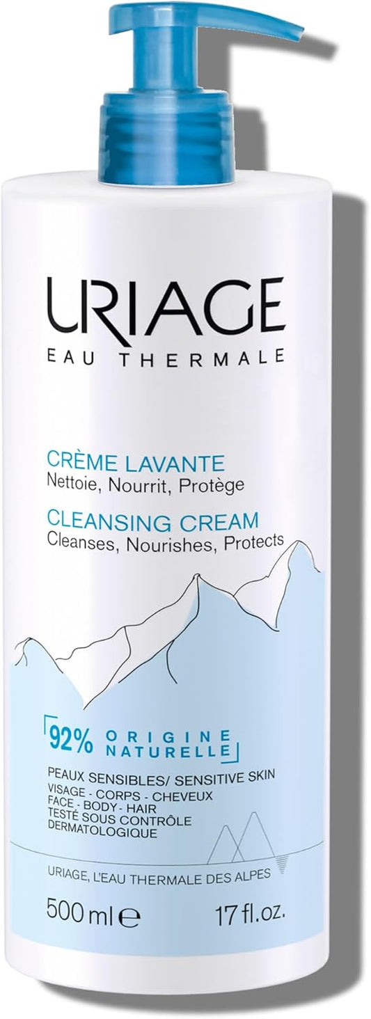 Uriage Eau Thermale Cleansing Cream Creamy Cleansing Gel 500ml